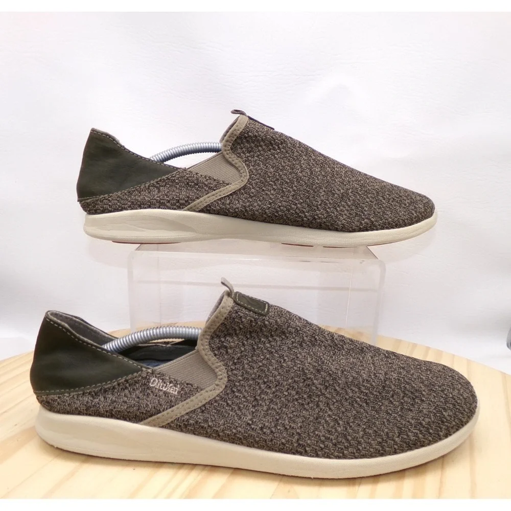 Olukai Alapa Loafers Mens Brown Size 12 Slip On Casual 10396-13TZ